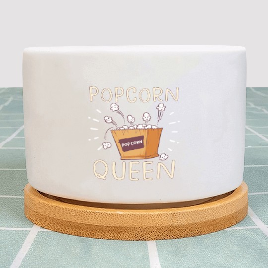 Movie Watching Cinema Popcorn Binge Watching Plant Pots