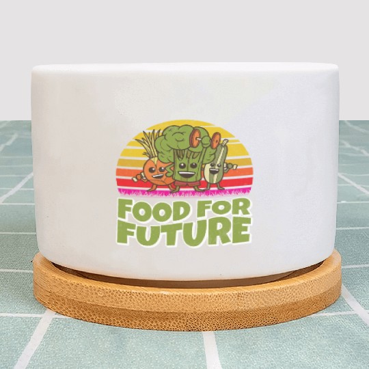 Food for future fruit and vegetable garden Plant Pots