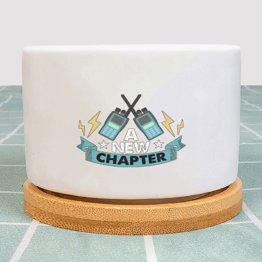 Ham Radio A New Chapter Channel Ham Radio Operator Plant Pots