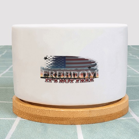 Freedom It's Not Free Plant Pots
