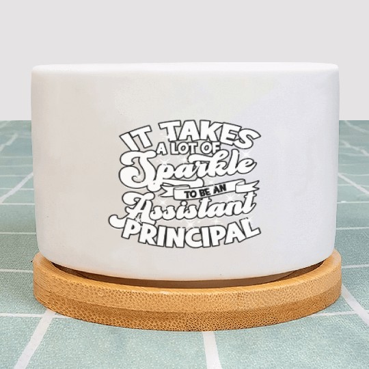Assistant Principal Back School Teacher Principal Plant Pots