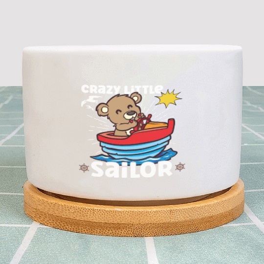 Sailing Sailboat Boating Kid Child Yacht Boat Plant Pots