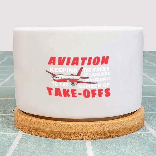 Pilot Aviation Airplane Airline Future Pilots Plant Pots