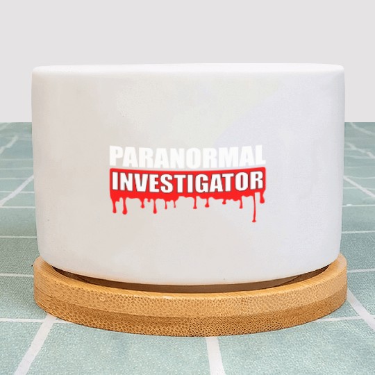 Ghost Hunting Paranormal Investigator Plant Pots
