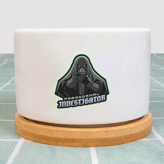 Ghost Hunting Paranormal Investigator Plant Pots