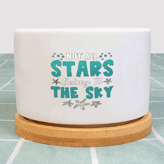 Marine Biology Not All Stars Belong To Marine Life Plant Pots