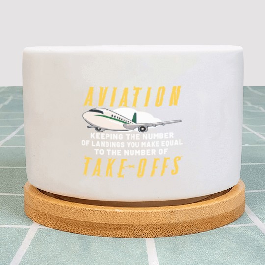 Pilot Aviation Airplane Airline Future Pilots Plant Pots