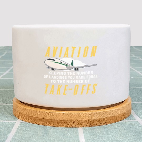 Pilot Aviation Airplane Airline Future Pilots Plant Pots