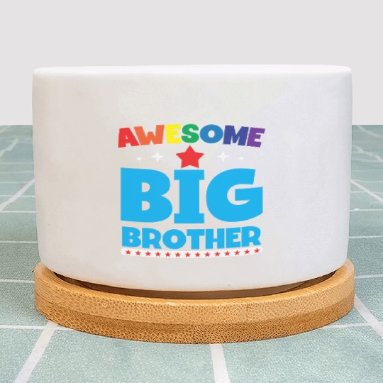 Kids Big brother Announcement Plant Pots