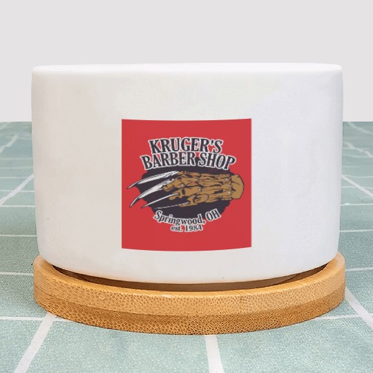 Kruger's barbershop scary Kruger's barbershop scar Plant Pots