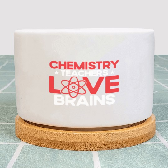 Chemistry Gift Scientists Chemist Plant Pots