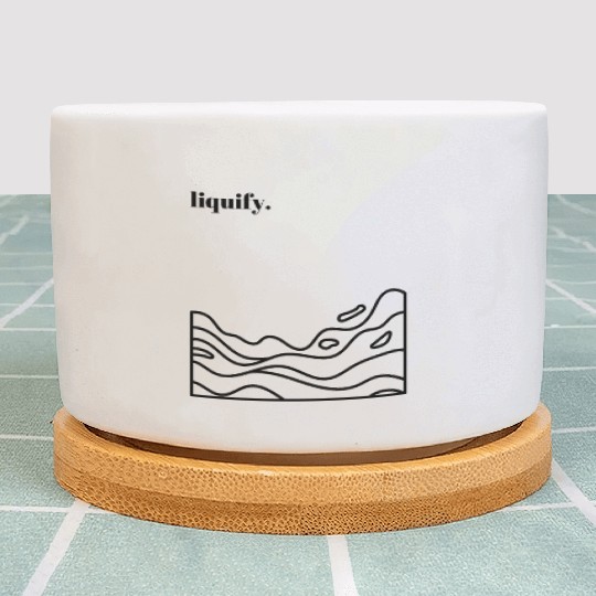 Liquid is the new solid 4500 5100 px Plant Pots