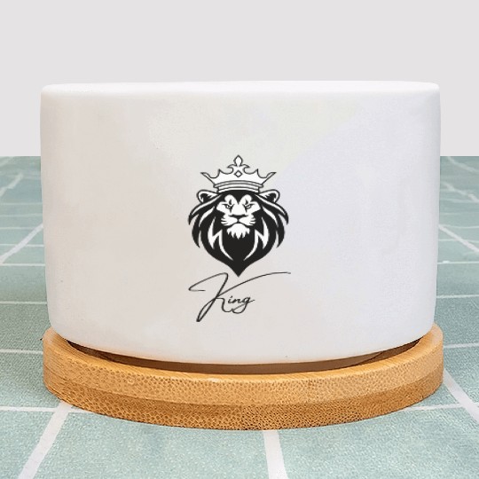lion King Crown Plant Pots