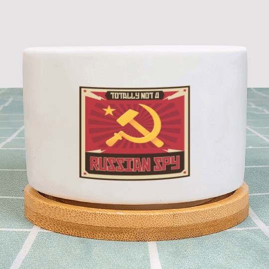 Funny Russian Spy USSR Soviet Union Russia Hammer Plant Pots