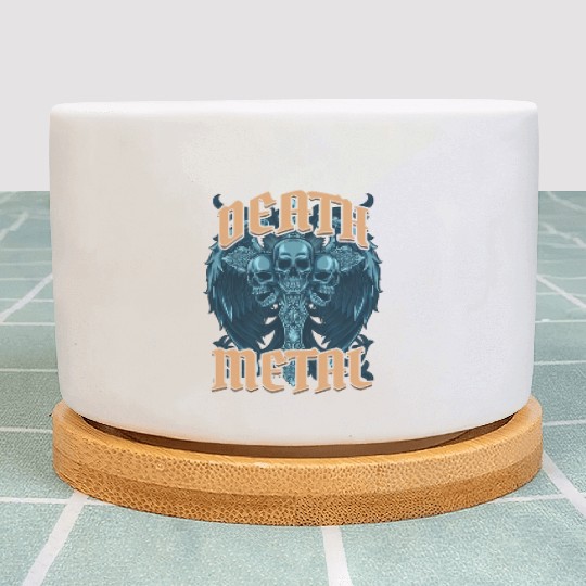 Goth Rock Satan Festivals Death Metal Plant Pots