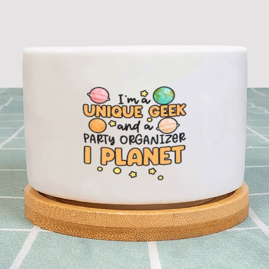 Science Theme Birthday Party Astronomy Astronaut Plant Pots