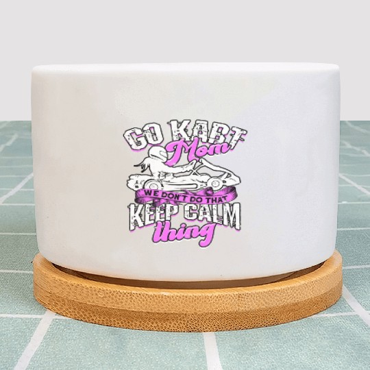 Go Kart Racer Pit Crew Car Racing Karting Plant Pots