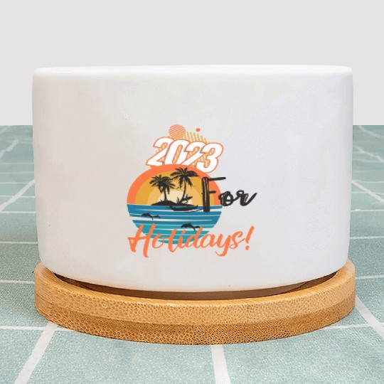 Holidays 2023, US Holidays 2023, New Year 2023 Plant Pots