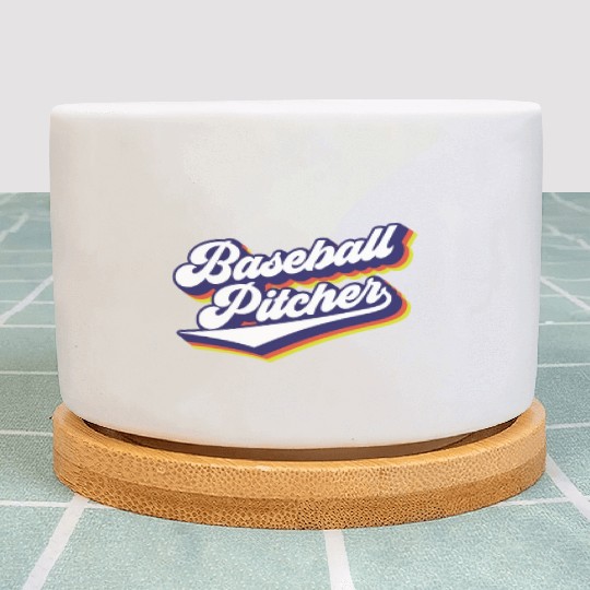 Baseball Pitcher Sayings Player Hobby Plant Pots