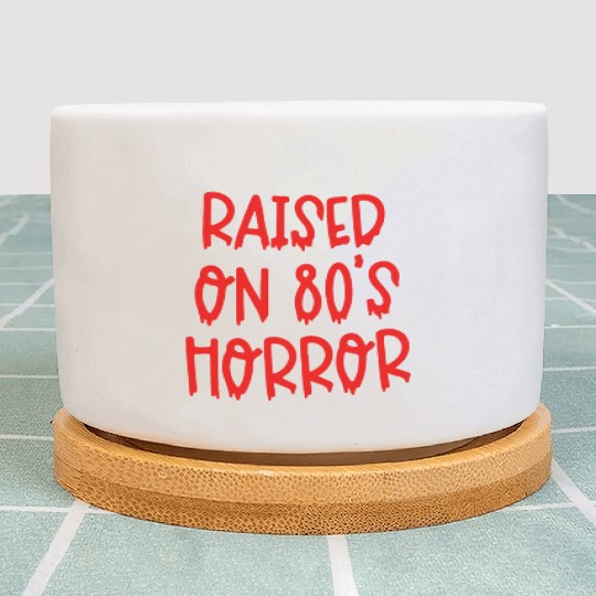 Raised On 80's Horror Plant Pots