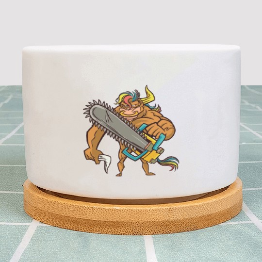 Muscular bull chainsaw Muscular bull chainsaw insp Plant Pots