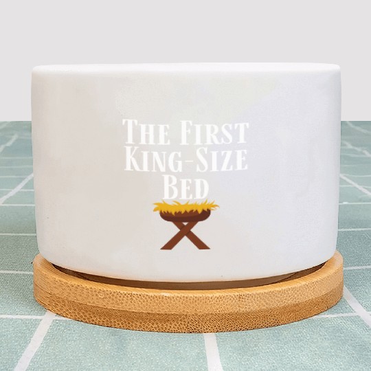 Funny Nativity Catholic Christmas Gifts Christ the Plant Pots