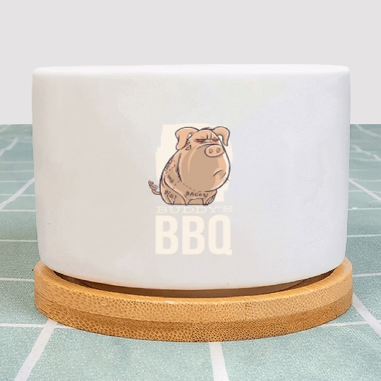 Buddy's BBQ Bacon Pig Buddy's BBQ Bacon Pig inspir Plant Pots