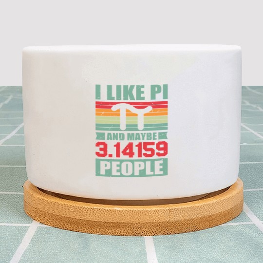 Funny I Like Pi Day Plant Pots Math Plant Pots for Pi Day