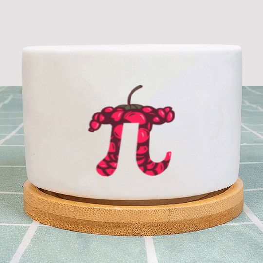 Raspberry Cake - Funny Pi Day Math Teacher Plant Pots