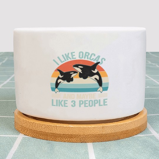 King Orca, Ruler of the Seas Plant Pots