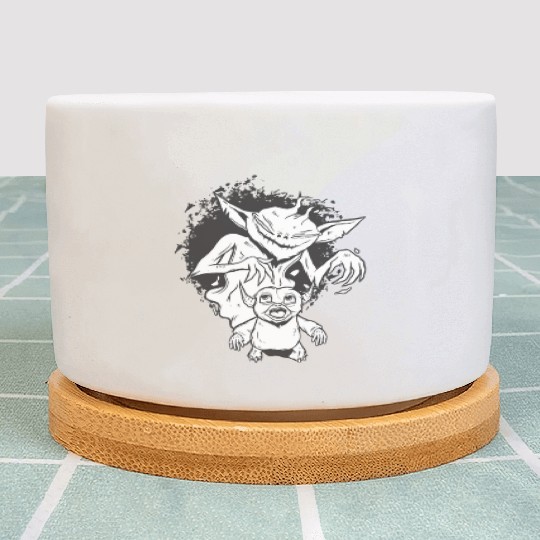 Scary creepy baby ufo Scary creepy baby ufo inspir Plant Pots