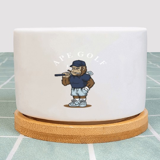 Ape Golf Streetwear Plant Pots