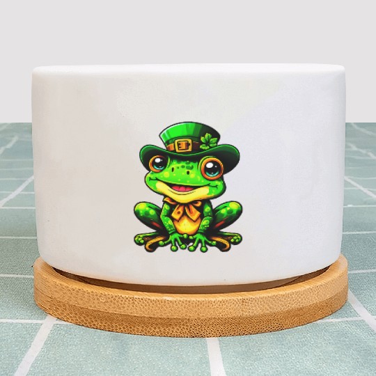 The Magical St. Patrick's Day Frog Plant Pots