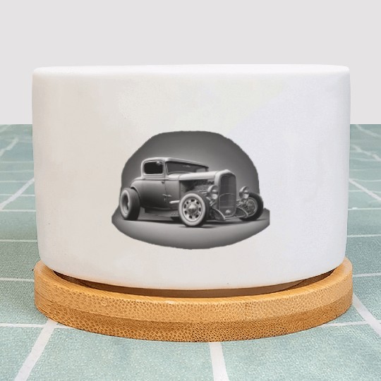Street Rod Aesthetic Style Vintage Car Hot Rod Plant Pots