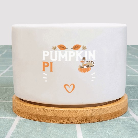 Pumpkin Pi - Thanksgiving Plant Pots