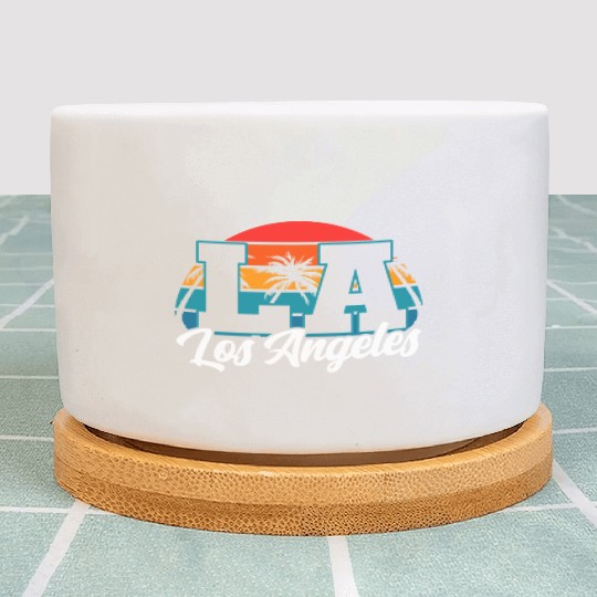 Los Angeles LA California Gift Plant Pots