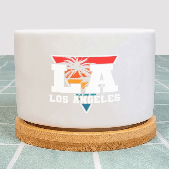 Los Angeles LA California Gift Plant Pots