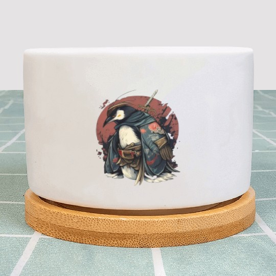 Samurai Novelty fighter caracter fantasy Plant Pots