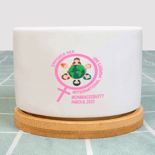 International Women's Day: Empower Her Embrace Equ Plant Pots