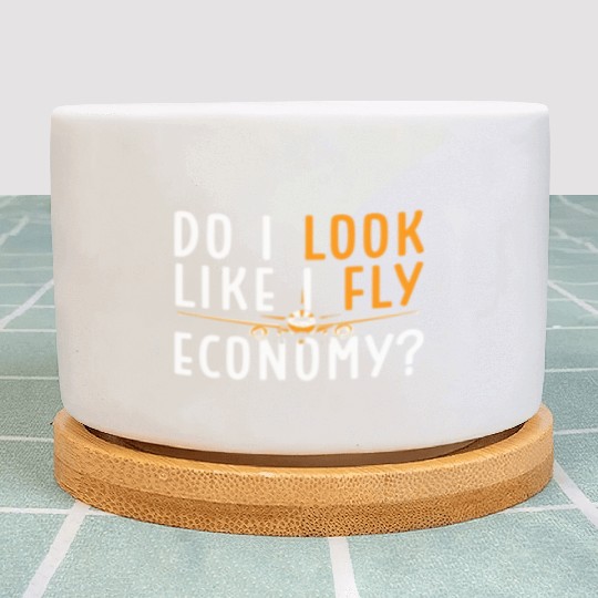 Do I Look Like I Fly Economy First Class Frequent Plant Pots