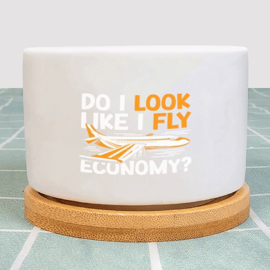 Do I Look Like I Fly Economy First Class Frequent Plant Pots