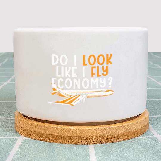 Do I Look Like I Fly Economy First Class Frequent Plant Pots