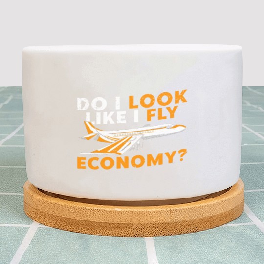 Do I Look Like I Fly Economy First Class Frequent Plant Pots