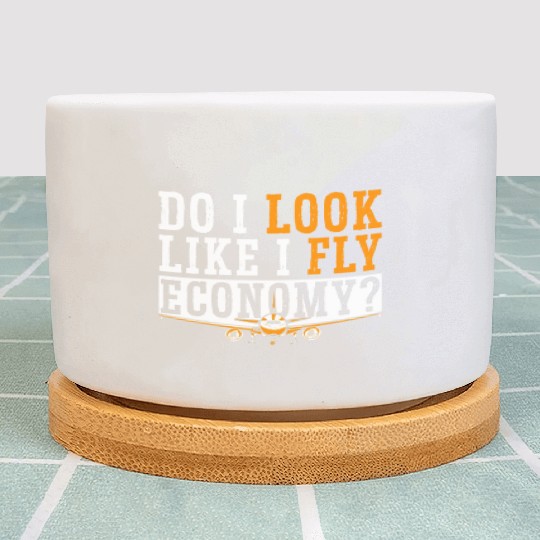 Do I Look Like I Fly Economy First Class Frequent Plant Pots