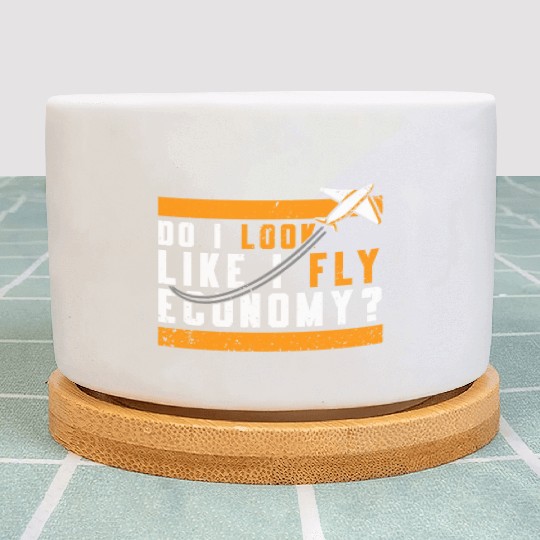 Do I Look Like I Fly Economy First Class Frequent Plant Pots