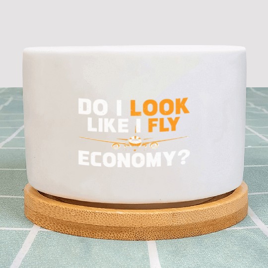 Do I Look Like I Fly Economy First Class Frequent Plant Pots