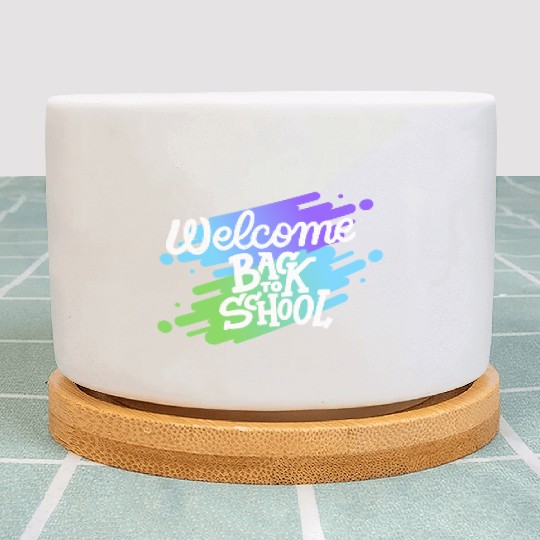 Welcome back to school Plant Pots