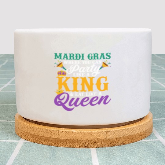 Mardi Gras Where You Can Party Like A King Parade Plant Pots