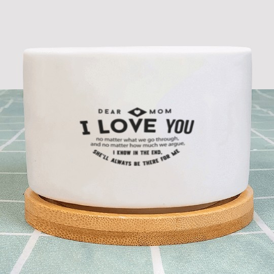 Deer Mom I Love You - Mother Day Plant Pots