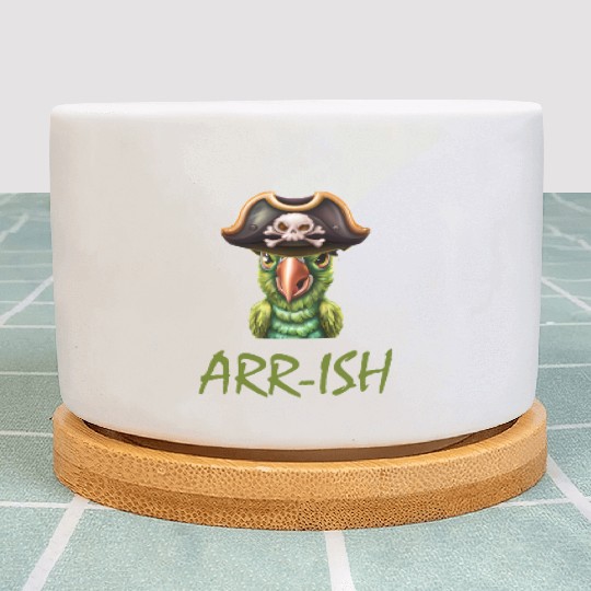PIRATE PARROT, ARR-ISH Plant Pots